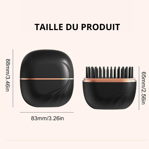 Mini Lisseur Cheveux Rechargeable